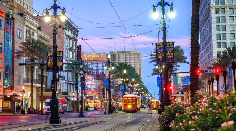 Onze autoverhuurservices bieden een gevarieerde selectie van voertuigen in New Orleans.